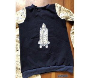 Stickserie - Weltraum Space Line Art